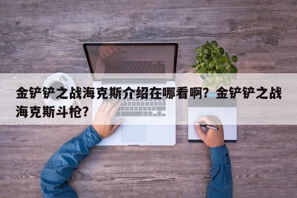 金铲铲之战海克斯介绍在哪看啊？金铲铲之战海克斯斗枪？