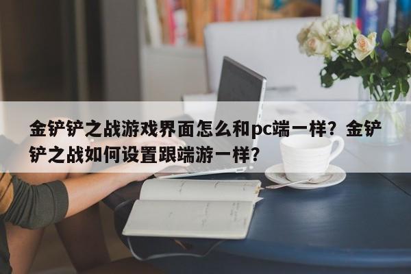 金铲铲之战游戏界面怎么和pc端一样？金铲铲之战如何设置跟端游一样？