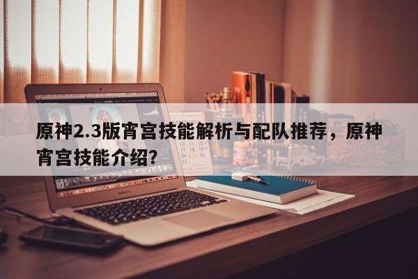 原神2.3版宵宫技能解析与配队推荐，原神宵宫技能介绍？